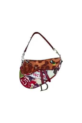Dior 2003 victim punk saddle bag by Galliano