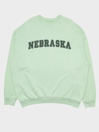 Raf Simons - Archive Redux (2021) - AW02 "Nebraska" oversized distressed crewneck - size 1