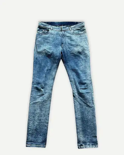 Maison Margiela FW15 Pilled Denim