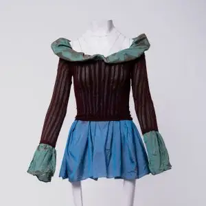 Jean Paul Gaultier SS2001 Runway Net Taffeta dress