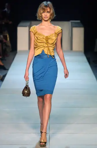 (rare) louis vuitton spring 2004 bustier
