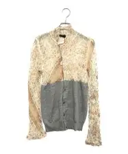 Comme des Garcons Blouse with Contrasting Materials GJ-04021M M Beige