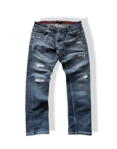 Vintage Versace Classic Big Logo Baggy Jeans 90s