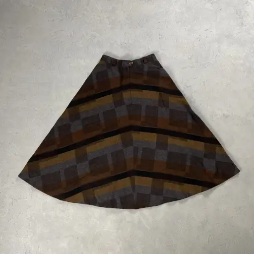 Vintage 80s Skirtmaster Sydney Long Skirt