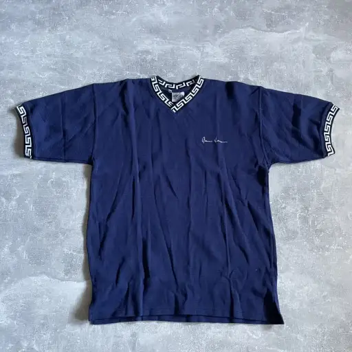 Rare NEW 90s☀️ Versace men polo size xl old money shirt tee