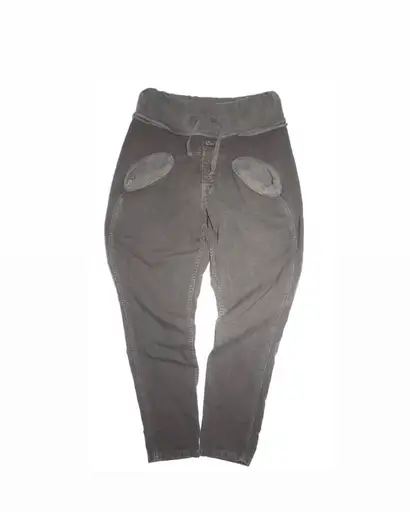 Kapital Brown Faded Hole Pocketed Balloon Trousers