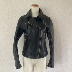 【美品】KADOYA HEAD FACTORY カドヤ　ヘッドファクトリー　ダブルライダースレザージャケット　SL-W1 VS