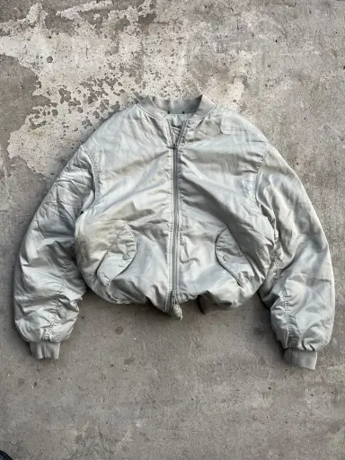 90s Balenciaga Style Vintage Boxy Baggy Oversized MA1 Bomber