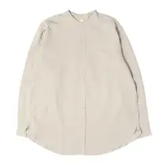 T.T / Taiga Takahashi  タイガタカハシ シャツ ベージュ 16 26AW バンドカラー ドレスシャツ BAND COLLAR SHIRT トップス カジュアルシャツ 長袖【メンズ】【中古】