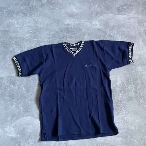 Rare NEW 90s☀️ Versace men polo size L old money shirt tee