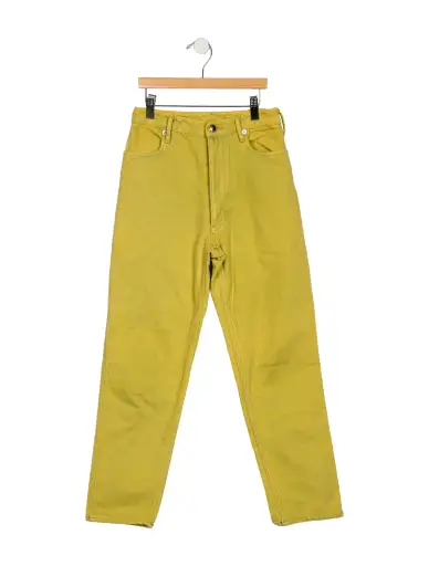 Mid-Rise Straight Leg Jeans