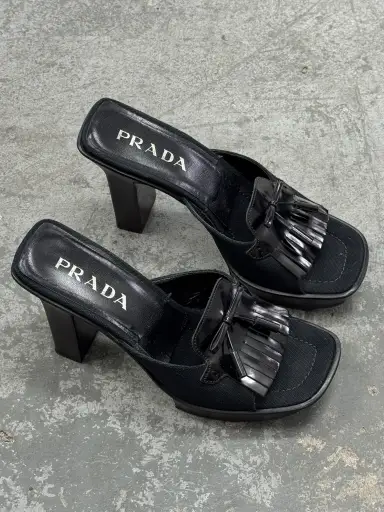 Prada SS1999 Split Sole Heels