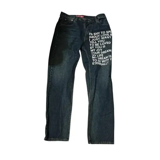 Junya Watanabe SS02 Poem Jeans (Front)
Great condition 
W34