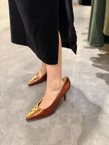 Late 1980s Two-Tone Leather Pumps – Rene Caovilla