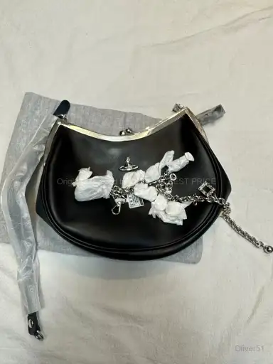Vivienne Westwood Half Moon Underarm Bag, BFAJFGH236