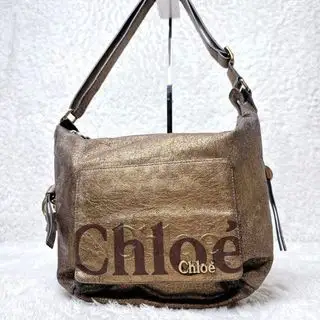Chloé クロエ エクリプス レザー ワンショルダーバッグ ゴールド Y2K クロエ(Chloe)のレディースのバッグ(ショルダーバッグ)の商品詳細ページへのリンク