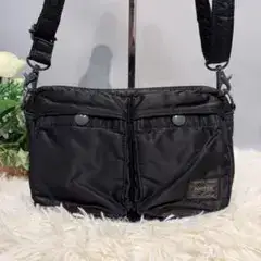 レア【人気】 PORTER ポーター　タンカー ミニショルダーバッグ ブラック
