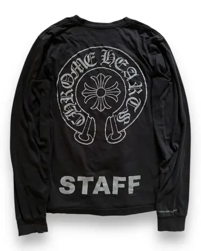 chrome hearts staff longsleeve