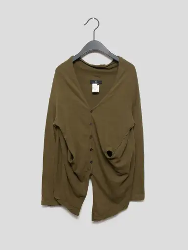 AW05 Draped Cardigan