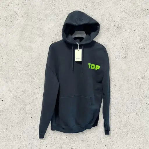 Vetements Top Logo Hoodie