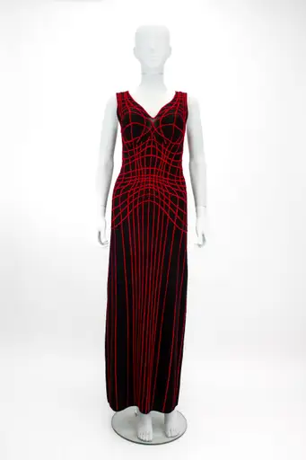 Thierry Mugler 2001 Spiderweb Dress gallery
