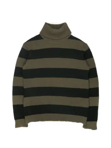 Raf Simons AW2001 "Riot! Riot! Riot!" Striped Turtleneck