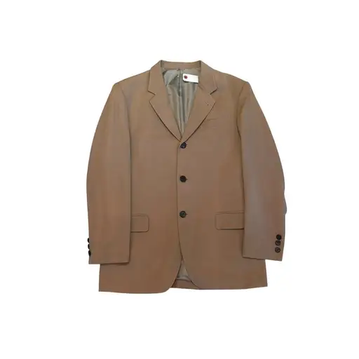"Jean Paul GAULTIER" Beige wool/rayon design 3B tailored jacket