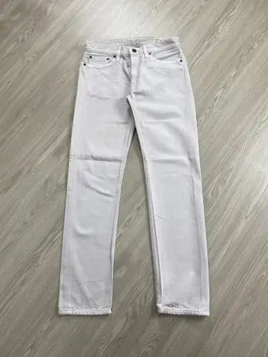 Vintage Orslow Japan Broken White Straight Jeans