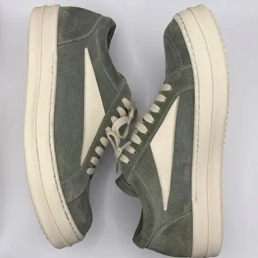 Rick Owen’s Mainline Vans Green Suede | Size 42(9US)