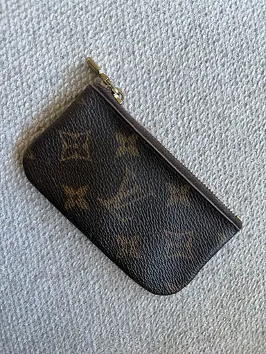 Louis Vuitton monogram canva myntholder/kortholder dame