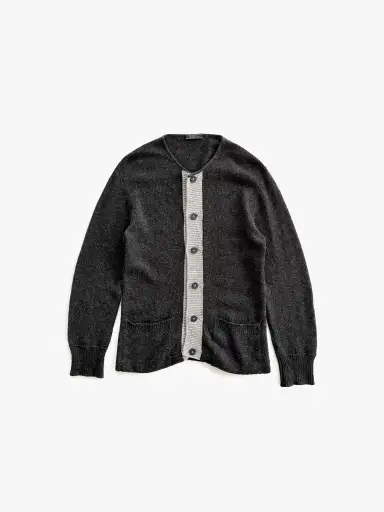 '00s Prada Crewneck Cardigan in Cashmere