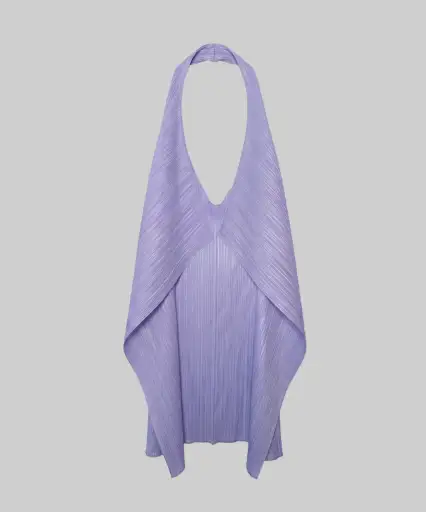 Pleats Please Lilac Multiway Drape Pleated Vest (BNWT)