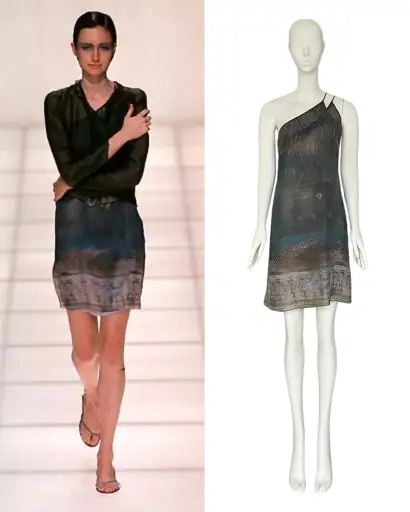 Emporio Armani dress, SS 1998