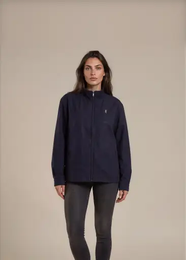 YSL Navy Bomber Jacket