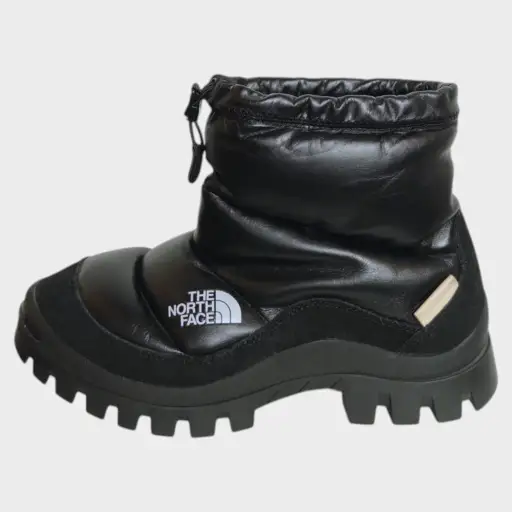 Leather Puffer Boots