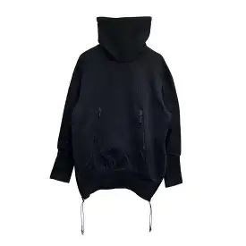 【中古】ripvanwinkle　Line Pullover Jersey スウェット RB-525 ブラック サイズ：M 【041026】（リップヴァンウィンクル）