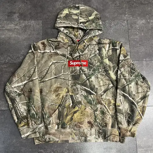Supreme Box Logo Hooded Sweatshirt (FW25) Realtree AP Camo