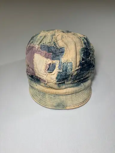 Boro Patchwork Newsboy Hat