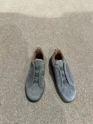 Zegna Triple Stitch Mens Sneakers
