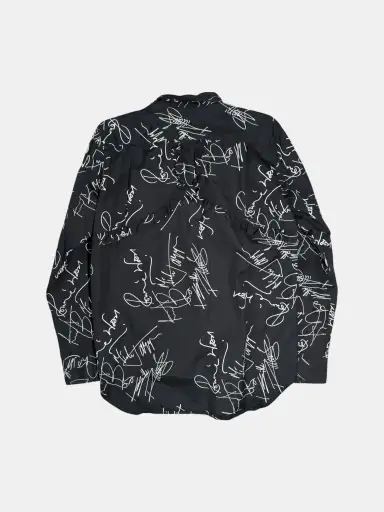 Scribble-Print Shirt
