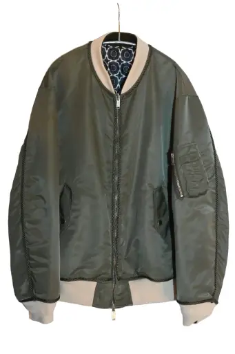 UNDERCOVER Reversible MA-1 Jacket – Nylon Bomber Jacket