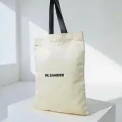 JIL SANDER トートバッグ レザーハンドル 通勤 A4可 黒