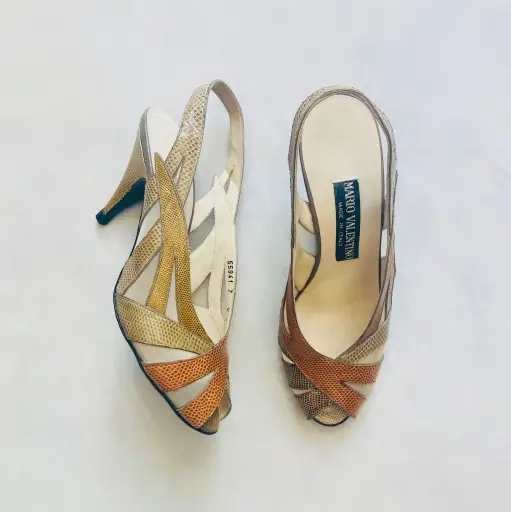 Mario Valentino 70s slingback