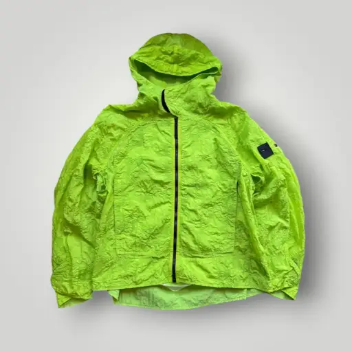 SS/2023 Stone Island Shadow Project Nylon Metal in ECONYL® Regenerated Nylon With Waffle Print Effect Hooded Jacket M BNWT 25" P2P