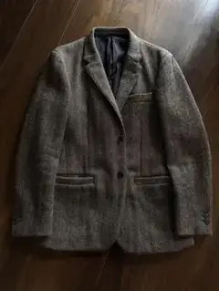 MARGARET HOWELL ヘリンボーン ツイードジャケット L