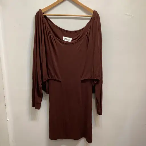 Martin Margiela 6 brown dress 
