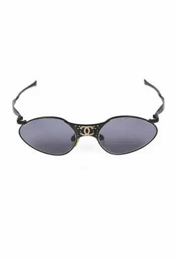 CHANEL FW 1995 PERFORATED SUNGLASSES