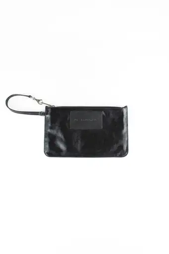 Miss Romantique clutch black leather