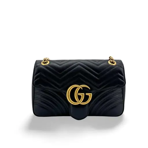 Gucci GG Marmont Flap Matelasse Leather