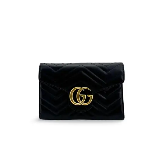 Gucci GG Marmont Flap Matelasse Leather